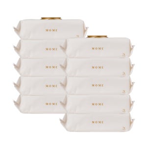 모메 생분해물티슈 IVORY EDITION 74매 X 10팩