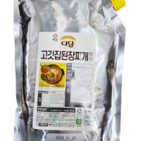 고깃집된장찌개양념 2kg 다담 된장찌개 양념