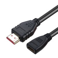 HDMI 2.1 연장 케이블 연장선 플랫 슬림형 모니터선 0.6M