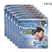 마미포코 꿀잠팬티 기저귀 특대형 공용 18P X 6팩