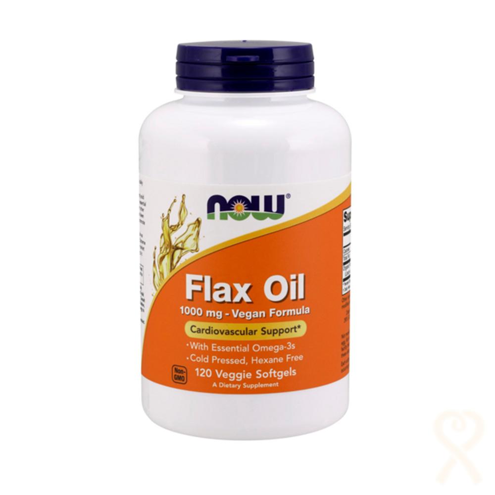 나우푸드 <b>플랙스 오일 1000mg</b> 120정