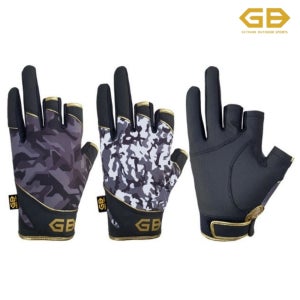 GB 지비마일드 라이프 골든 글러브 낚시용 장갑 사계절용 완승물산 GB-F1011