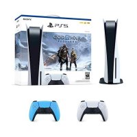 PS5 콘솔 God of War 라그나로크 번들 + PS5 DualSense 컨트롤러 스타라이트 블루