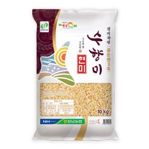 정남농협 골든퀸3호 화성 수향미 현미 10kg, 1개