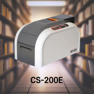 HITI 카드프린터 CS-200E CS200 카드발급기 도서증 대출증