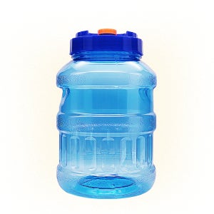 페트병 대광구15L원형 블루 WPET013 플라스틱용기