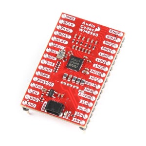 BOB-21772 SparkFun Audio Codec Breakout - WM8960 with Headers (Qwiic)