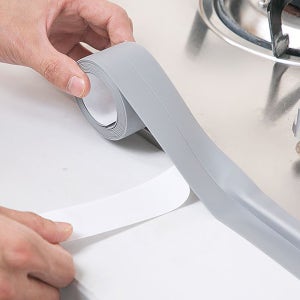 생활보감 틈새 방수 테이프 2+2 개 욕실 싱크대 변기 화장실 틈새 보수 곰팡이방지