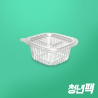 사각 원터치 소 2000개 BFP 투명 반찬 소스 일회용 용기