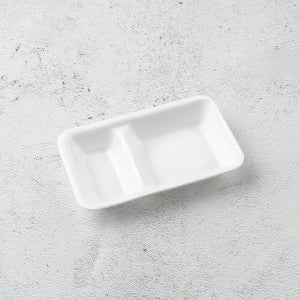 PSP용기 2칸 찬기 / 4000개(박스)