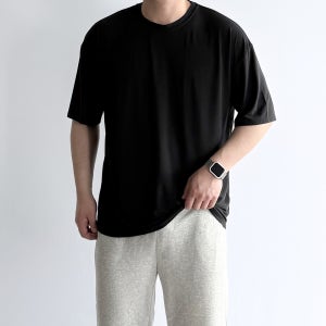 쿨티셔츠 남자 여름 쿨링 냉장고 반팔 쿨론 기능성 티셔츠