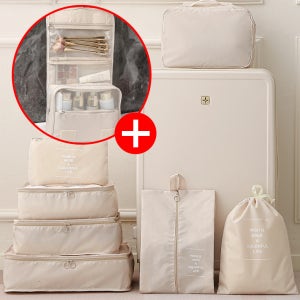 투어웨이 여행용파우치 8종세트 캐리어 정리백 세면백 워시