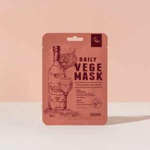 야다 데일리 베지 와인 마스크 10매 주름개선 기능성 비건 마스크팩
