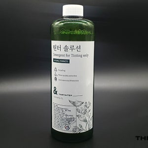 천연성분 틴팅 시공세제 틴터솔루션 1L 썬팅도구 용액 슬라임 인스톨 틴트