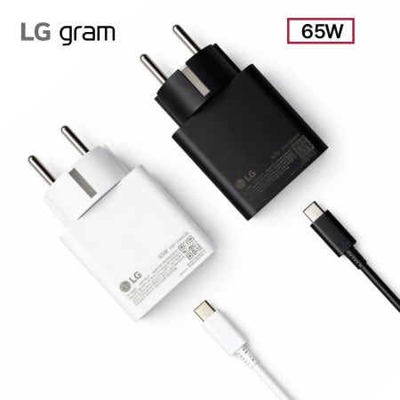 LG 그램 (정품) 노트북 충전기 PD 65W C타입 LP65WGC20P-EK 어댑터