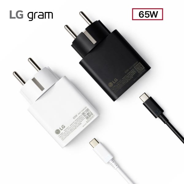 윌디 LG 그램 (정품) 노트북 충전기 PD 65W C타입 LP65WGC20P-EK 어댑터