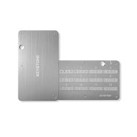 키스톤 크립토 시드 스토리지 크립토스틸 캡슐 메탈 월렛 Cold Storage Backup, 24 Words Bitcoin Key Phrase Storage, Steel Plate