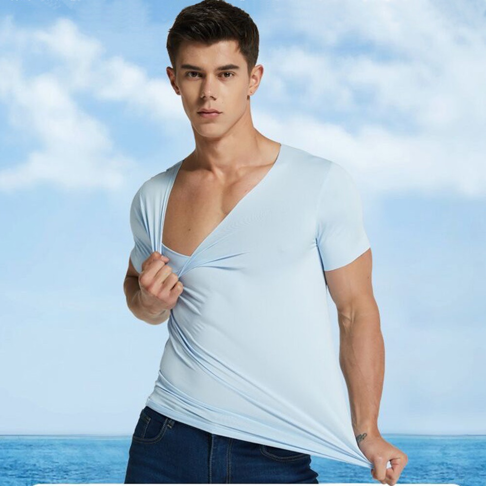남자반팔티 무지 쿨 기능성 쿨링 냉감 V넥 이너 남성 에어리즘 메쉬 반팔 티셔츠
