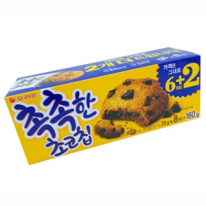 오리온 촉촉한 초코칩 160g