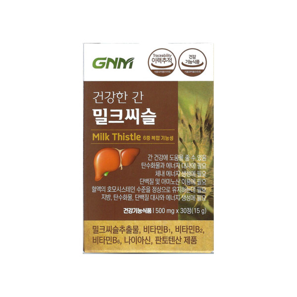 GNM자연의품격 건강한 간 밀크씨슬 30정 1개월분