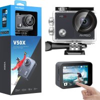 아카소 AKASO V50X 네이티브 4K30fps 와이파이 액션 카메라 캠