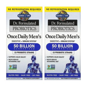 가든오브라이프 Formulated 프로바이오틱 남성용 500억 30베지 캡슐 1+1