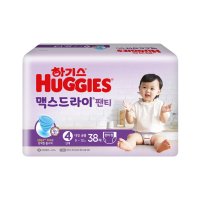 하기스 맥스드라이 팬티형 4단계 152개 (남녀공용)