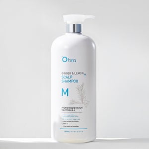 오브라 진저 앤 레몬 샴푸 모이스처 1500ml / 대용량 건성 두피 탈모샴푸