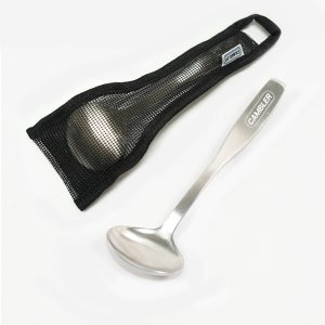 캠블러 캠핑 국자 휴대용 스텐 조리 도구 파우치 포함