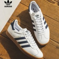 아디다스 가젤 화이트 네이비 검솔 IG3507 ADIDAS GAZELLE