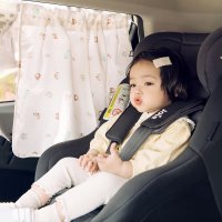 피에고 차량용 아기 햇빛가리개 선쉐이드 커튼