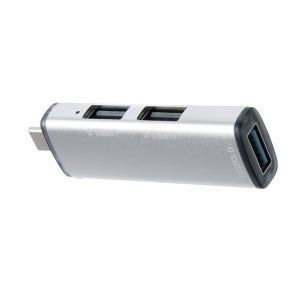 C타입허브 USB3.0 무전원 3포트 노트북허브 여러개 확장 USB분배기 CIH419