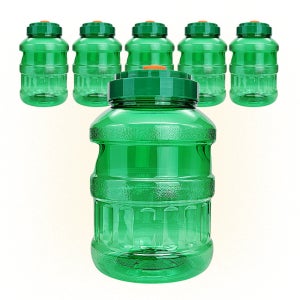 페트병 대광구15L원형 그린(6개입) WPET014 플라스틱용기