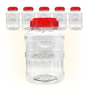 페트병 대광구15L원형 투명(6개입) WPET012 플라스틱용기