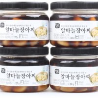 한식간장과 매실농축액으로 맛을 낸 알마늘 장아찌 350g 4개 코스트코