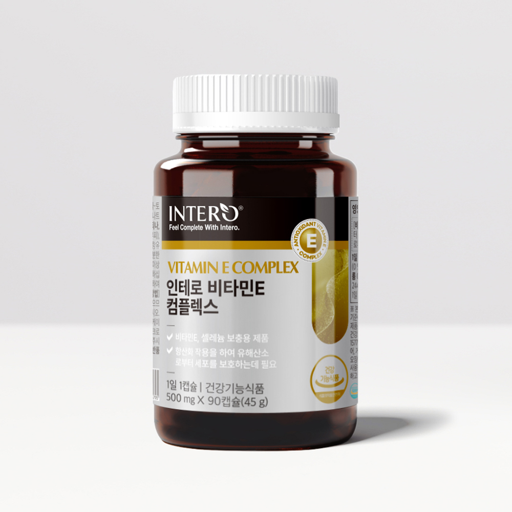 <b>비타민E 컴플렉스</b> 셀레늄 효능 항산화 작용 3개월분