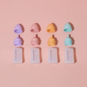 지엠팜 실리콘 약병 아기 약통 쏘옥 15mL 4개