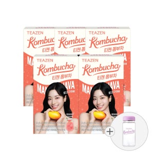 티젠 콤부차 망고구아바 10스틱X5박스 (보틀 포함)
