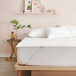 헬렌스타인 고정밴드 워셔블 앨버리 60수 순면 양모 패드 S/SS