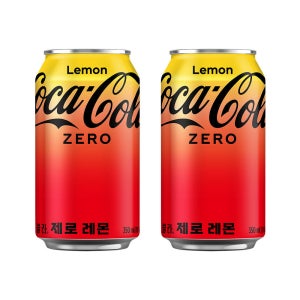 코카-콜라 제로 레몬 CAN 350ml 24개 (4X6입)