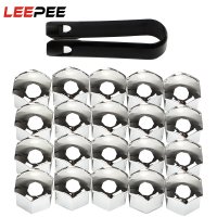 LEEPEE 0Pcs 차 바퀴 너트 캡 허브 나사 커버 7mm 볼트 림 외부 장