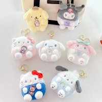 마이멜로디 산리오 벽걸이 후크 고리 10cm sanrio 동전 지갑 kuromi 귀여운