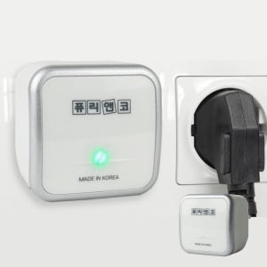 퓨리앤코 전기뚝 전기절감기 절약기 요금절약 누전 차단기 대기전력 콘센트 절전기
