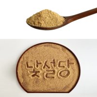 낯설당 유기농비정제함밀당 설탕대체재 사탕수수당 비정제원당 100% 380g