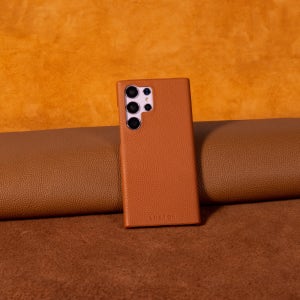 갤럭시S23 베가 천연소가죽 풀커버 범퍼 케이스