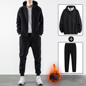 남성 기모 트레이닝 복 세트 츄리닝 겨울 운동복 조거팬츠 후드티 후드집업 맨투맨 셋업