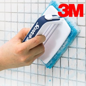 3M 크린스틱 뉴올인원 욕실 청소용 핸들1 리필2입