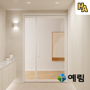 예림 리안 뉴밸런스 도어 양방향 스윙 여닫이 현관 중문 댐퍼 실측 시공 (편개/양개)