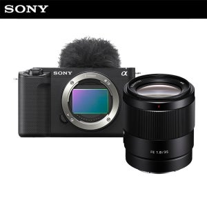 소니 카메라 ZV-E1 블랙 (ZV-E1/B) + SEL35F18F 패키지 / 공식대리점 풀프레임 브이로그 알파