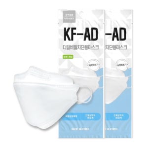 [100매] KFAD 더탑 마스크 대형 비말차단 국산 애니케어 여름